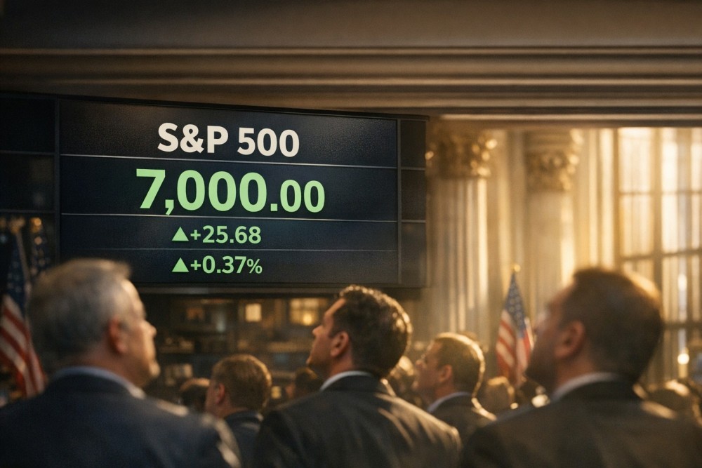 Dampak Kenaikan Indeks S&P 500 ke Level 7.000 bagi Portofolio Investasi di Tahun 2026
