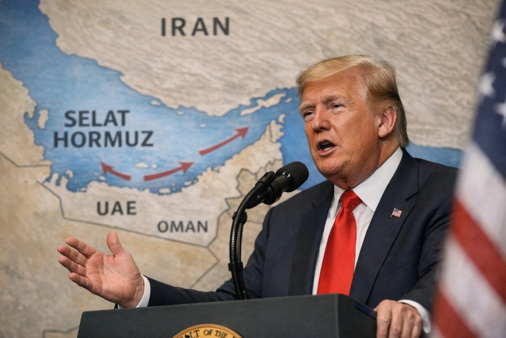 Dampak Ketegangan Selat Hormuz Tahun 2026 Terhadap Proyeksi Volatilitas Saham Amerika Serikat