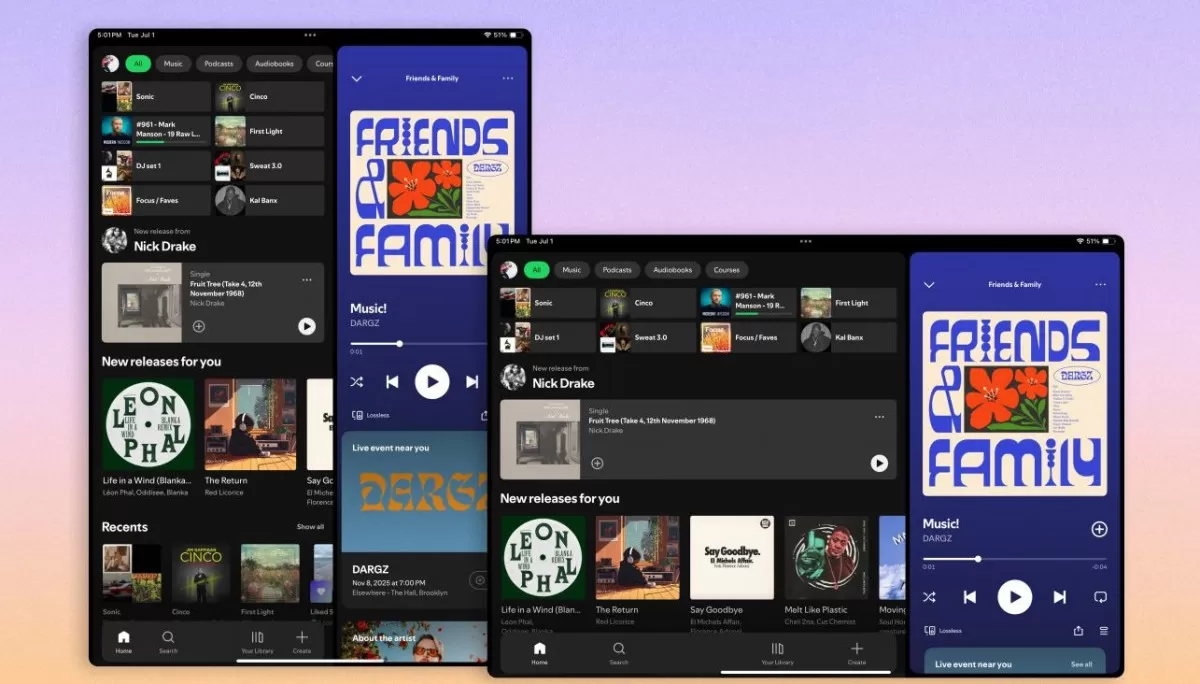 Pembaruan 2026 Hadirkan Desain Antarmuka Baru yang Lebih Segar pada Aplikasi Spotify