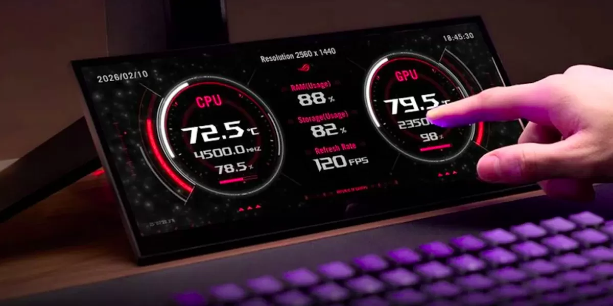 Review Monitor ASUS ROG Strix XG129C Sebagai Layar Tambahan Terbaik di Tahun 2026 Ini