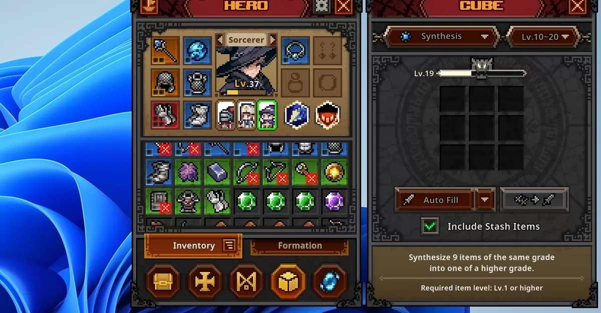 Panduan 5 Langkah Cepat Meningkatkan Level Cube Alchemy di Task Bar Hero Update 2026