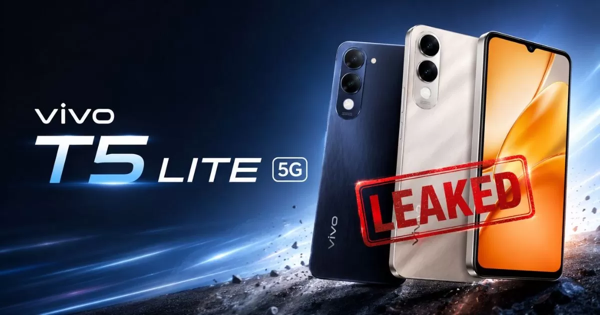 Spesifikasi vivo T5 Lite 2026 Hadir dengan Baterai 6.500 mAh dan Chipset Dimensity 6300