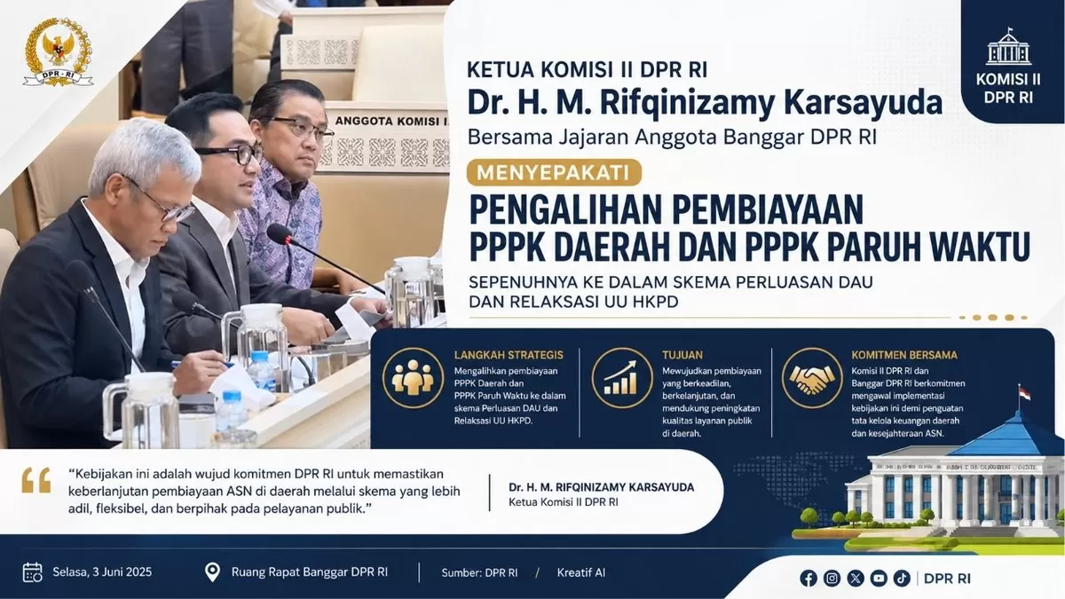 Pemerintah Pusat Tanggung Gaji PPPK Paruh Waktu Lewat DAU 2026 Tanpa Alasan Kekurangan